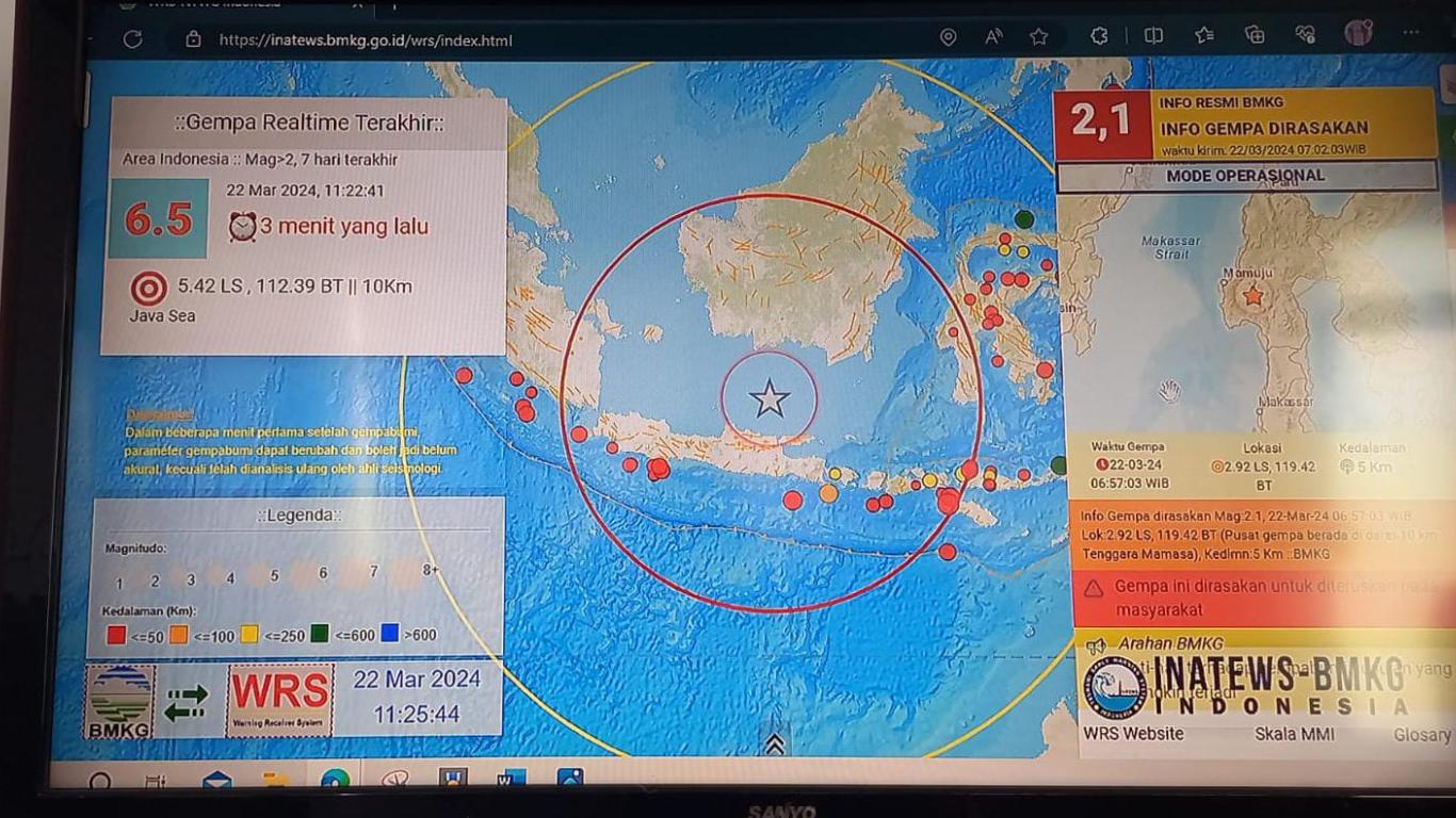 Gempa Magnitudo Guncang Tuban Terasa Hingga Ke Madura Radio Karimata