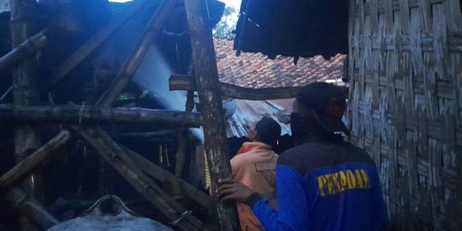 Kebakaran Hebat di Desa Buddagan, Dapur Milik Warga Ludes Dilalap Api